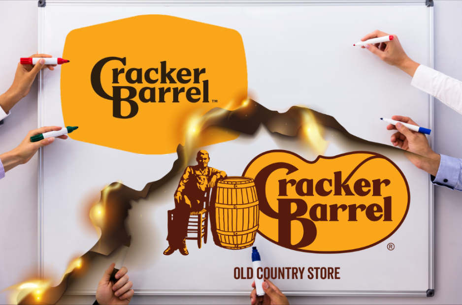 Cracker Barrel&rsquo;s attempt to modernize its logo